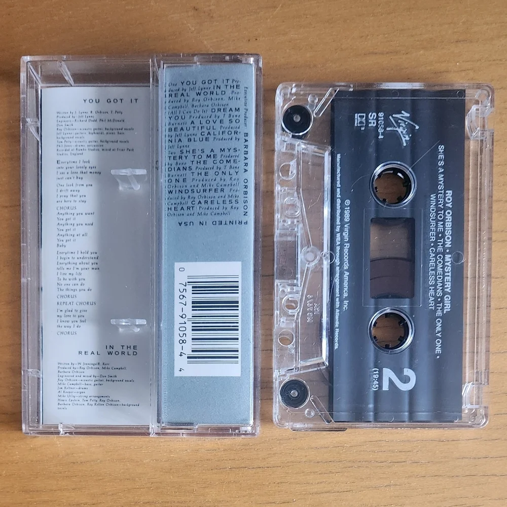 Traveling Wilburys, Tom Petty, Roy Orbson - 1980s Cassette Tapes (Lot of 3)   - Picture 8 of 8